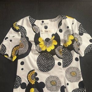 Trina Turk Floral Design Top- Size Large-NEW with tags Original Price $248